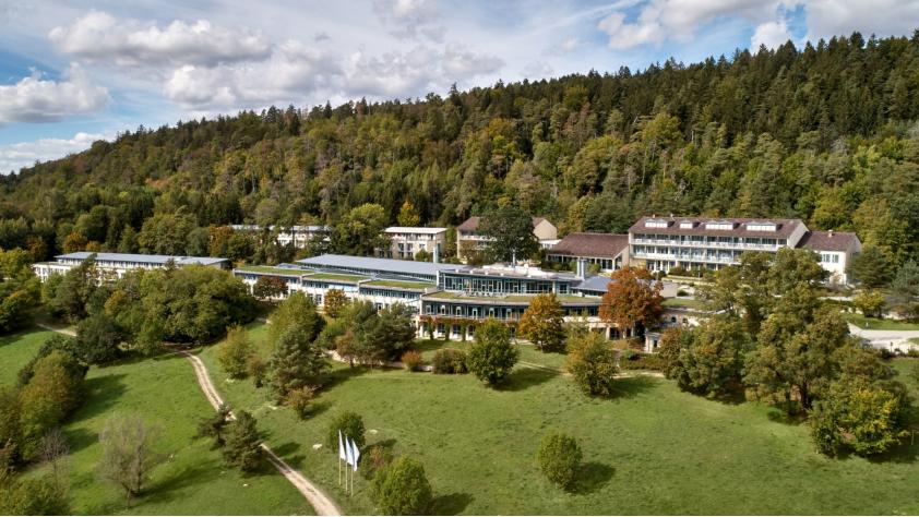 Das ABG Tagungszentrum bietet eine ruhige Einzellage mitten im Naturpark Altmühltal