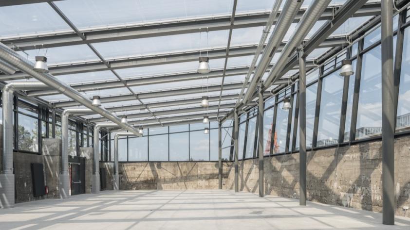 Kohlebunker Innenansicht Kohlebunker Innenansicht