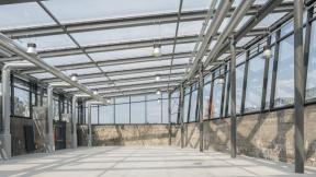 Kohlebunker Innenansicht Kohlebunker Innenansicht