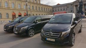  VAN reservation in front of Max-Joseph-Square Munich