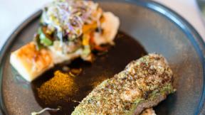 Rinderlende mit Kräuterkruste