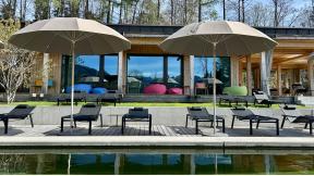 Beheizter Außenpool