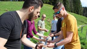 Teamtraining auf der Berghütte