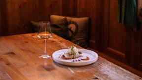 Leichtes Gericht mit Fisch