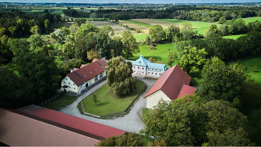 Luftaufnahme Schlossgut